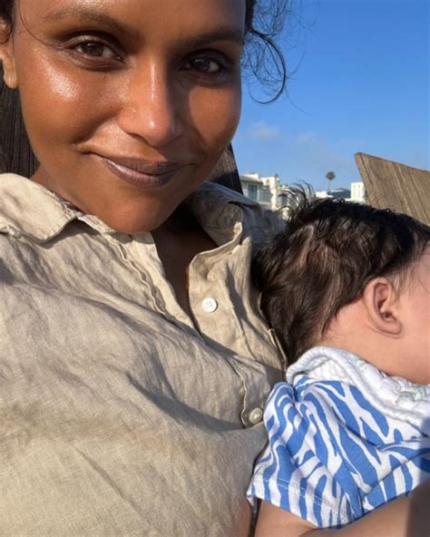 Mindy Kaling gives glimpse of baby Anne on Fourth of July.